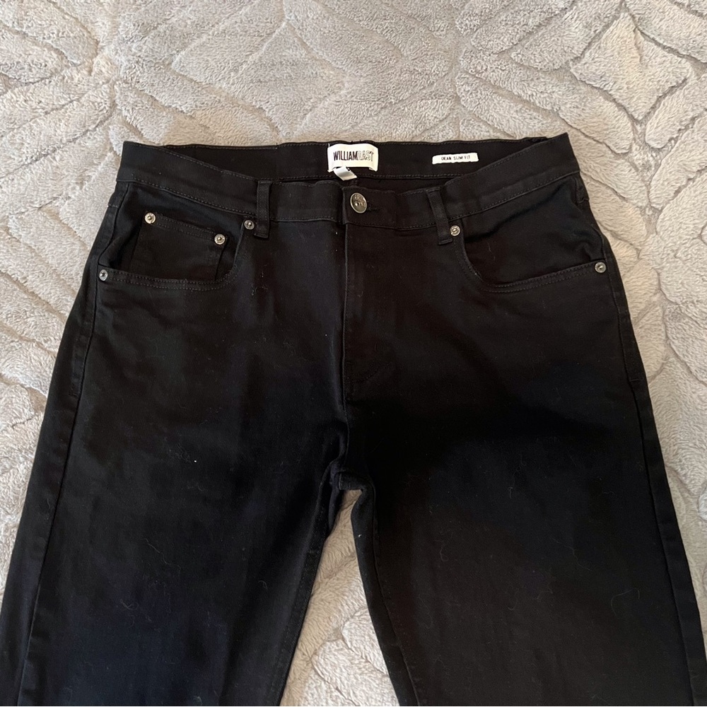 William Rast Men's Black Jeans